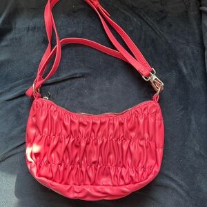 JULY SALE!!! Bright watermelon shoulder bag with alternate strap